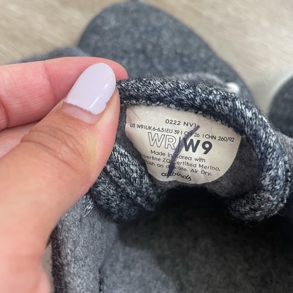 Allbirds Women’s Merino Wool Runner Size 9 Natural Grey - Picture 14 of 14